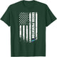 Suicide prevention awareness prevent suicide us flag T-Shirt - T-Shirt | Forest