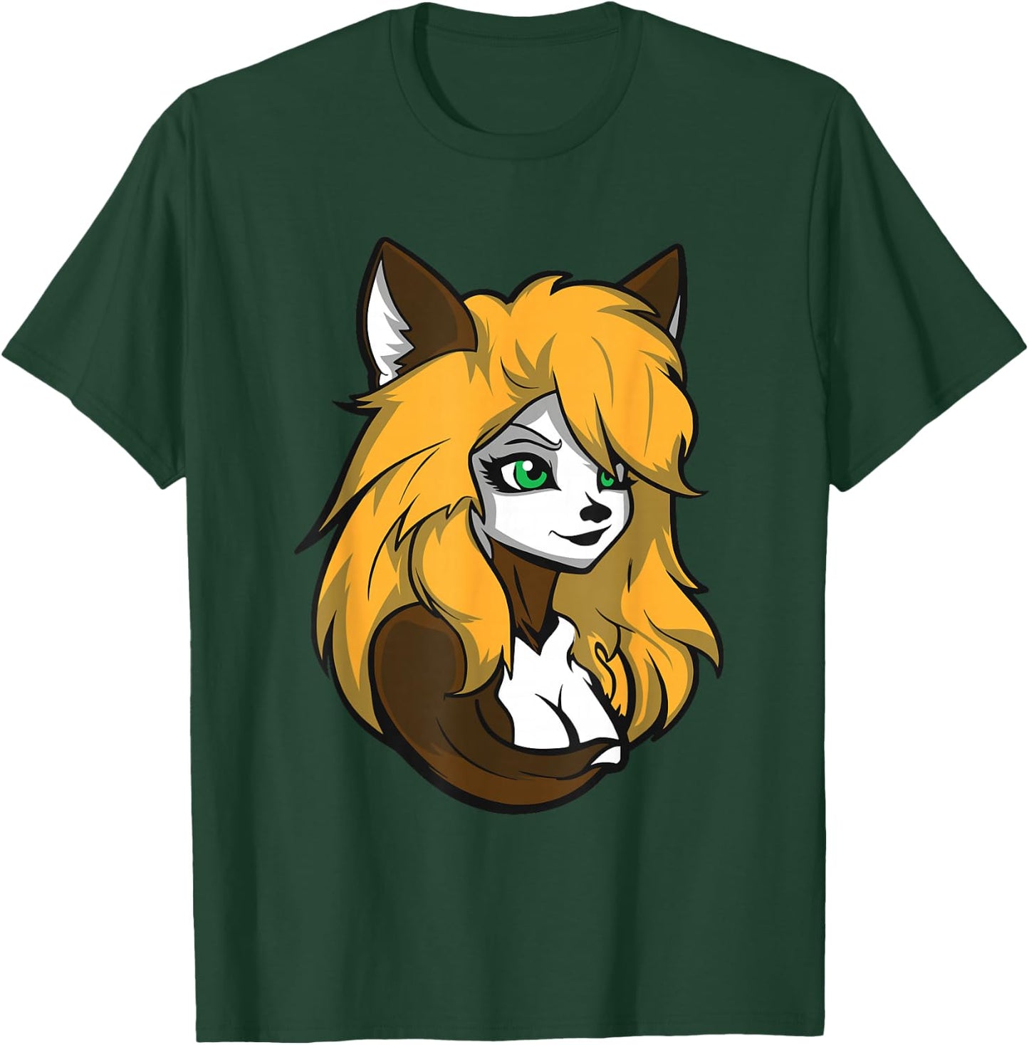 Furry Fandom Cosplay - Furs Fursona Fursuiter Fursuits T-Shirt - T-Shirt | Forest
