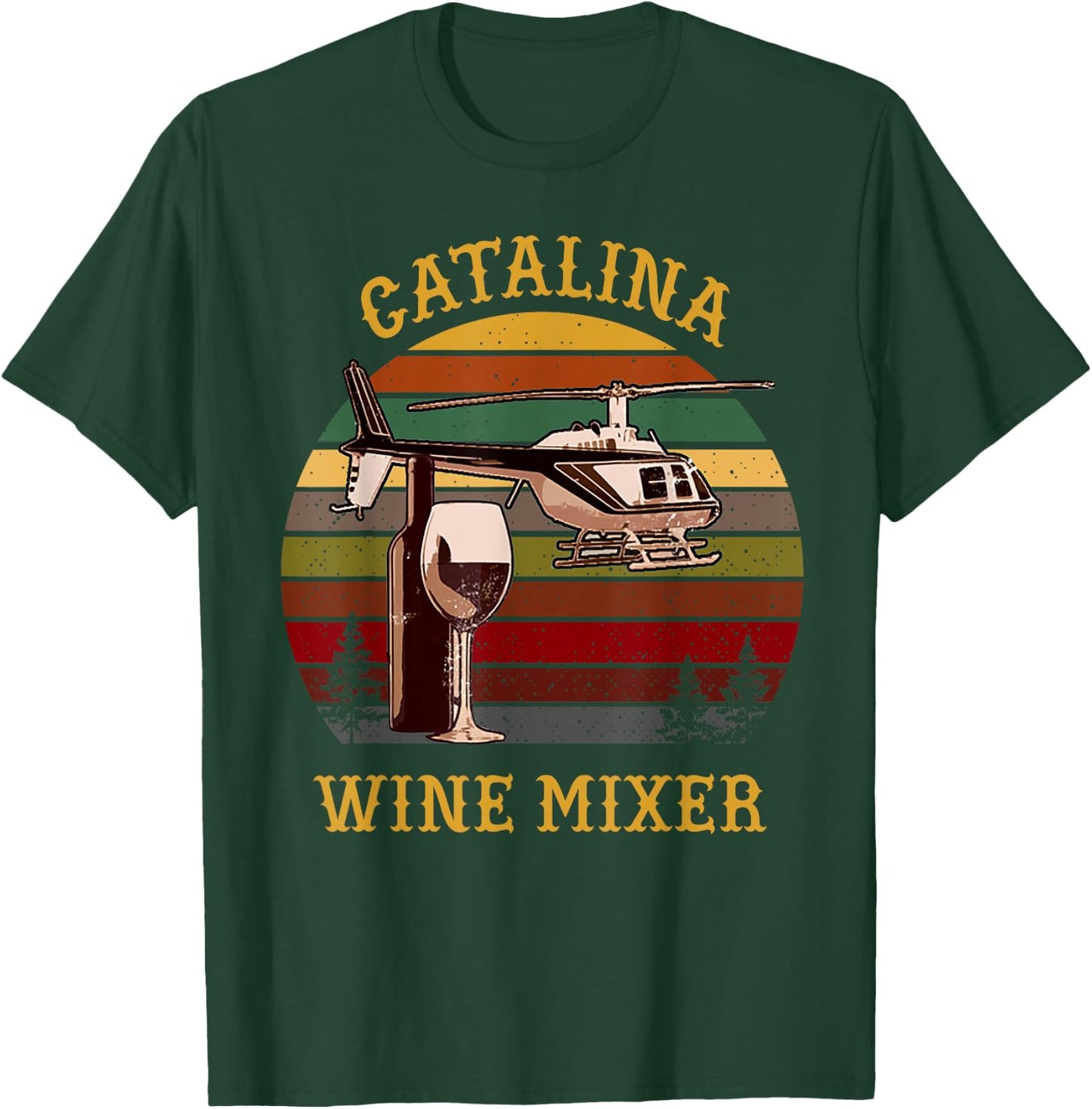 Catalina wine Mixer T Shirt T-Shirt - T-Shirt | Forest