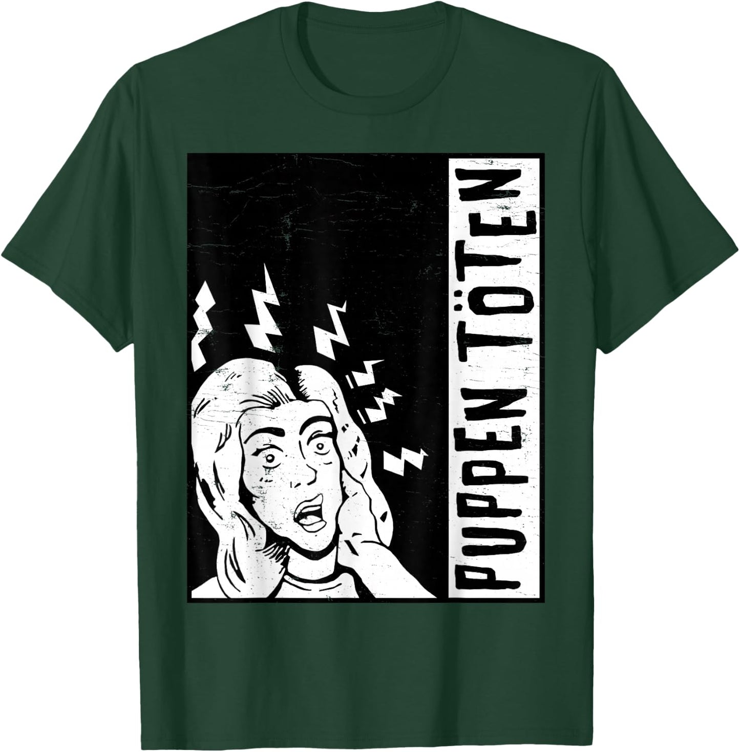 Dolls Kill Punk Graphic T-Shirt - T-Shirt | Forest