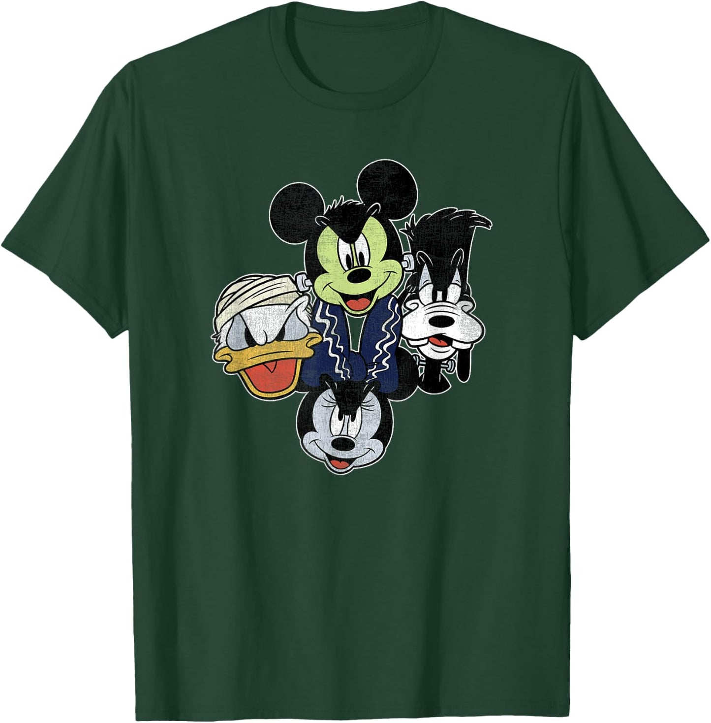 Disney Mickey and Friends Halloween Group Shot Costumes T-Shirt - T-Shirt | Forest
