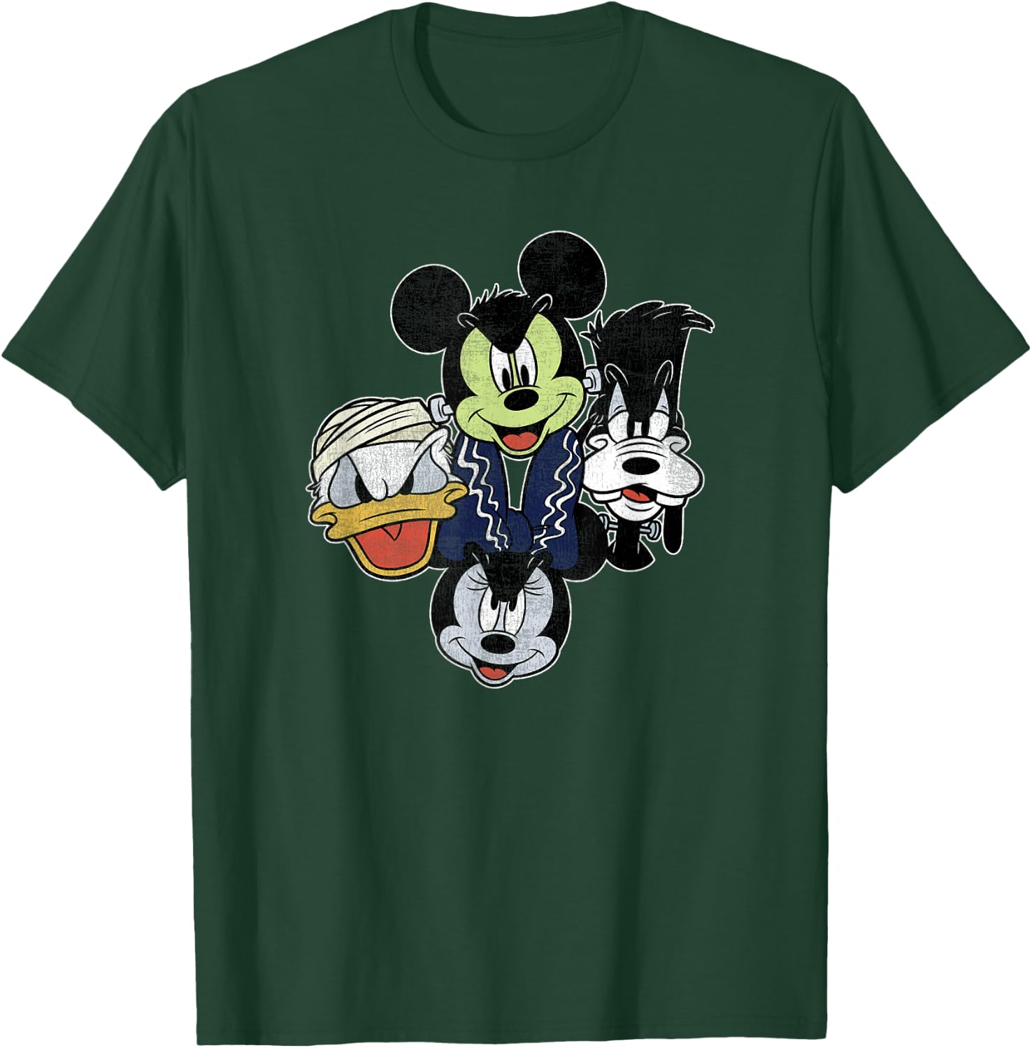 Disney Mickey and Friends Halloween Group Shot Costumes T-Shirt - T-Shirt | Forest