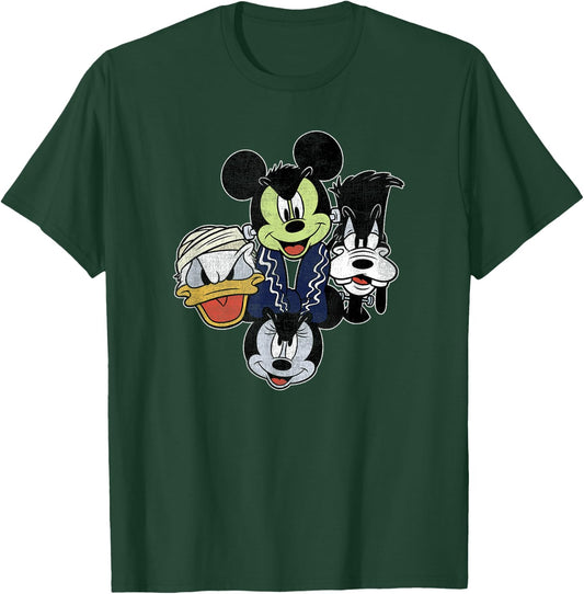 Disney Mickey and Friends Halloween Group Shot Costumes T-Shirt - T-Shirt | Forest