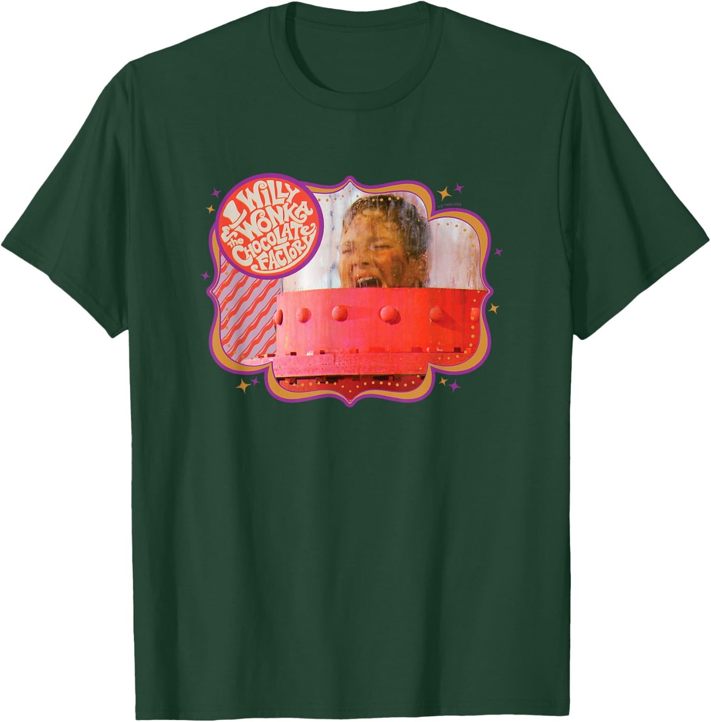 Willy Wonka & The Chocolate Factory - Augustus Gloop T-Shirt - T-Shirt | Forest