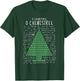 O Chemistree Funny Periodic Table Chemistry Christmas Tree T-Shirt - T-Shirt | Forest