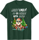 Most Likely To Go Fishing With Santa Fishing Lover Funny T-Shirt - T-Shirt | Forest