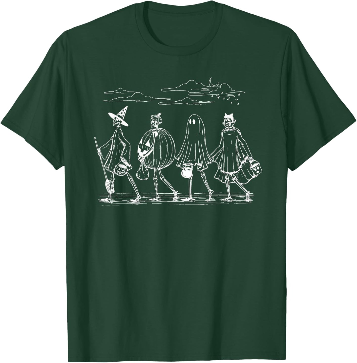 Eagle America Halloween Shirts Men Girls Boys T-Shirt - T-Shirt | Forest