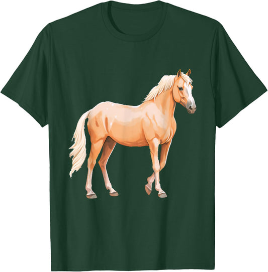 Palomino Horse T-Shirt - T-Shirt | Forest