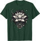 Moon Lotus Flower Yoga Meditation T-Shirt - T-Shirt | Forest