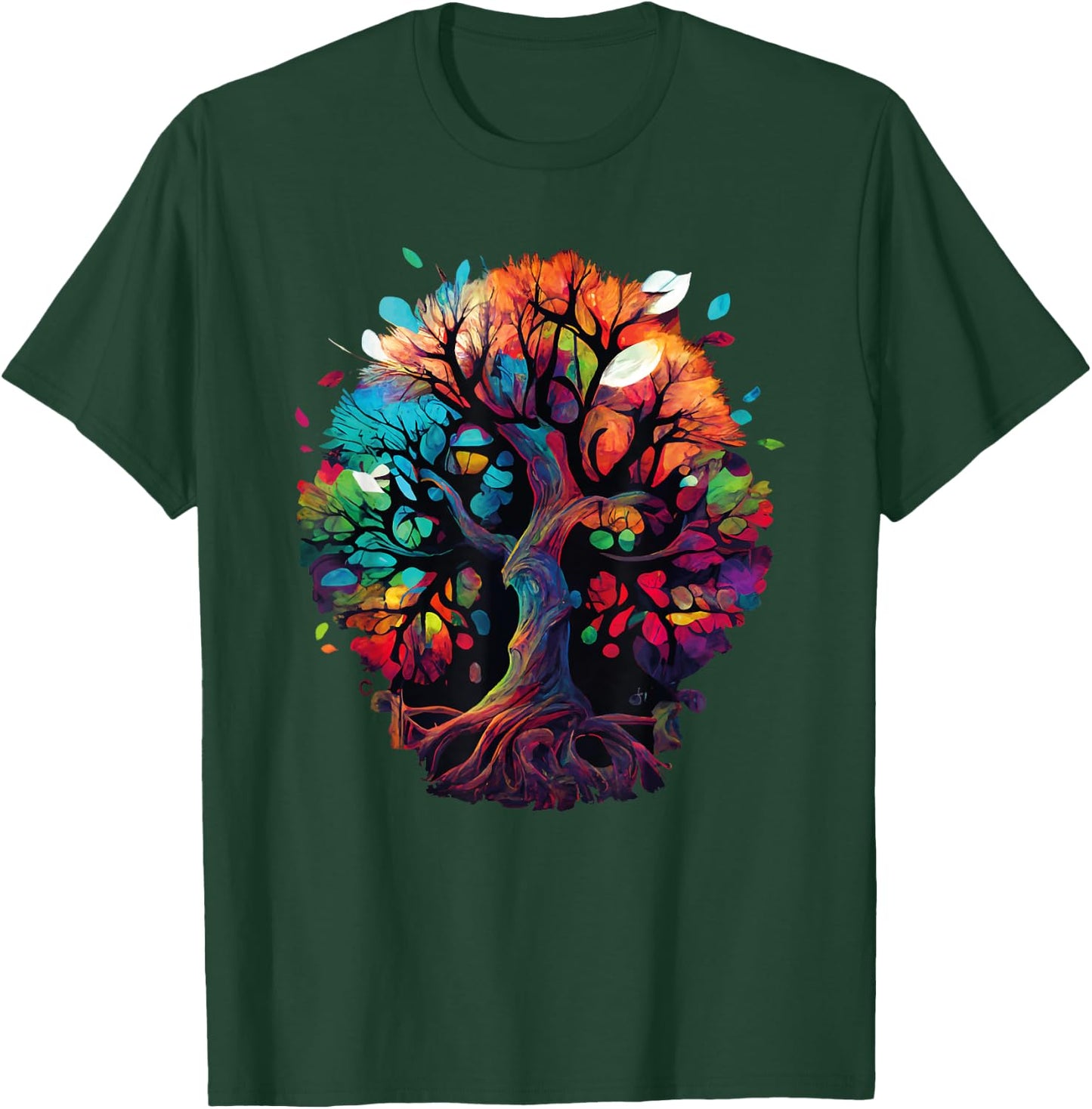 Moon Phases Tree of Life T-Shirt - T-Shirt | Forest