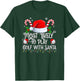 Most Likely To Play Golf With Santa Xmas Matching Family T-Shirt - T-Shirt | Forest