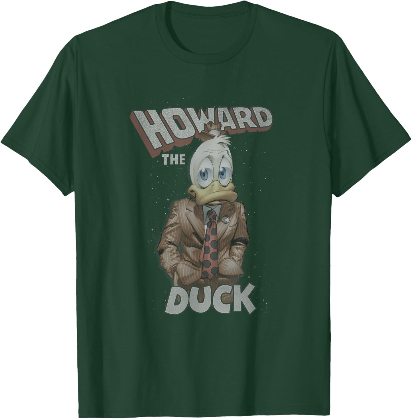 Marvel Comics Retro Classic Howard The Duck Space Portrait T-Shirt - T-Shirt | Forest