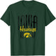 Iowa Hawkeyes | NCAA University of Official | 01AMBK13 T-Shirt - T-Shirt | Forest