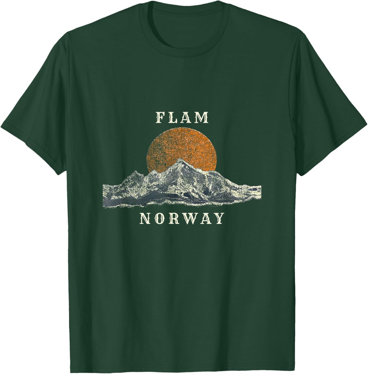 Mountains Of Flam Norway T-Shirt - T-Shirt | Forest