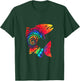 Trout Fish Tie Dye Vintage Trout Fishing Lover T-Shirt - T-Shirt | Forest