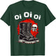 Oi Punk Music With Skinhead Combat Boots Punk Rock Oi T-Shirt - T-Shirt | Forest