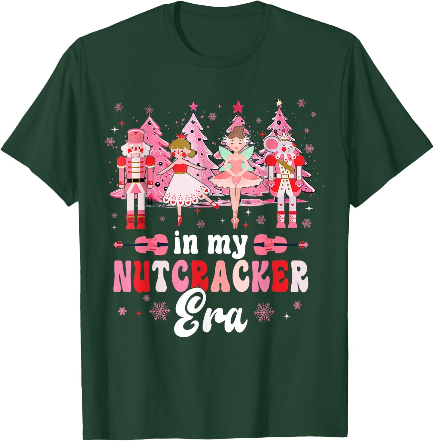 In My Nutcracker Era Christmas Nutcracker Ballet Festive T-Shirt - T-Shirt | Forest