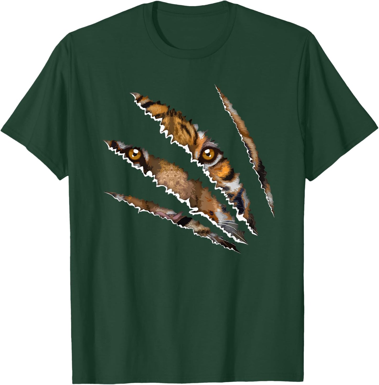 Tiger Eye Women Claw Animal Siberian Tiger Face T-Shirt - T-Shirt | Forest