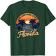 Florida Sunset - Throwback Design - Classic T-Shirt - T-Shirt | Forest
