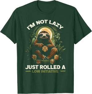 RPG Gaming Role Playing D20 Tabletop Games Funny RPG Gamer T-Shirt - T-Shirt | Forest