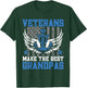 Military Veterans Make The Best Grandpas Veterans Day T-Shirt - T-Shirt | Forest