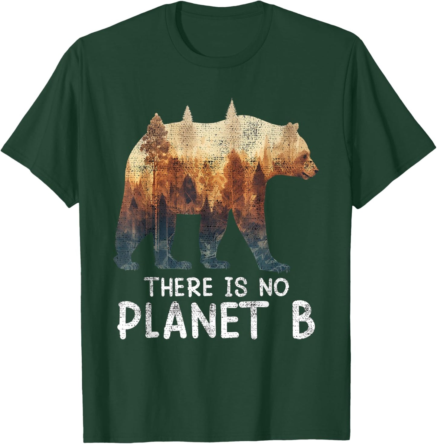 There is no Planet B Endangered Animals Protected species T-Shirt - T-Shirt | Forest