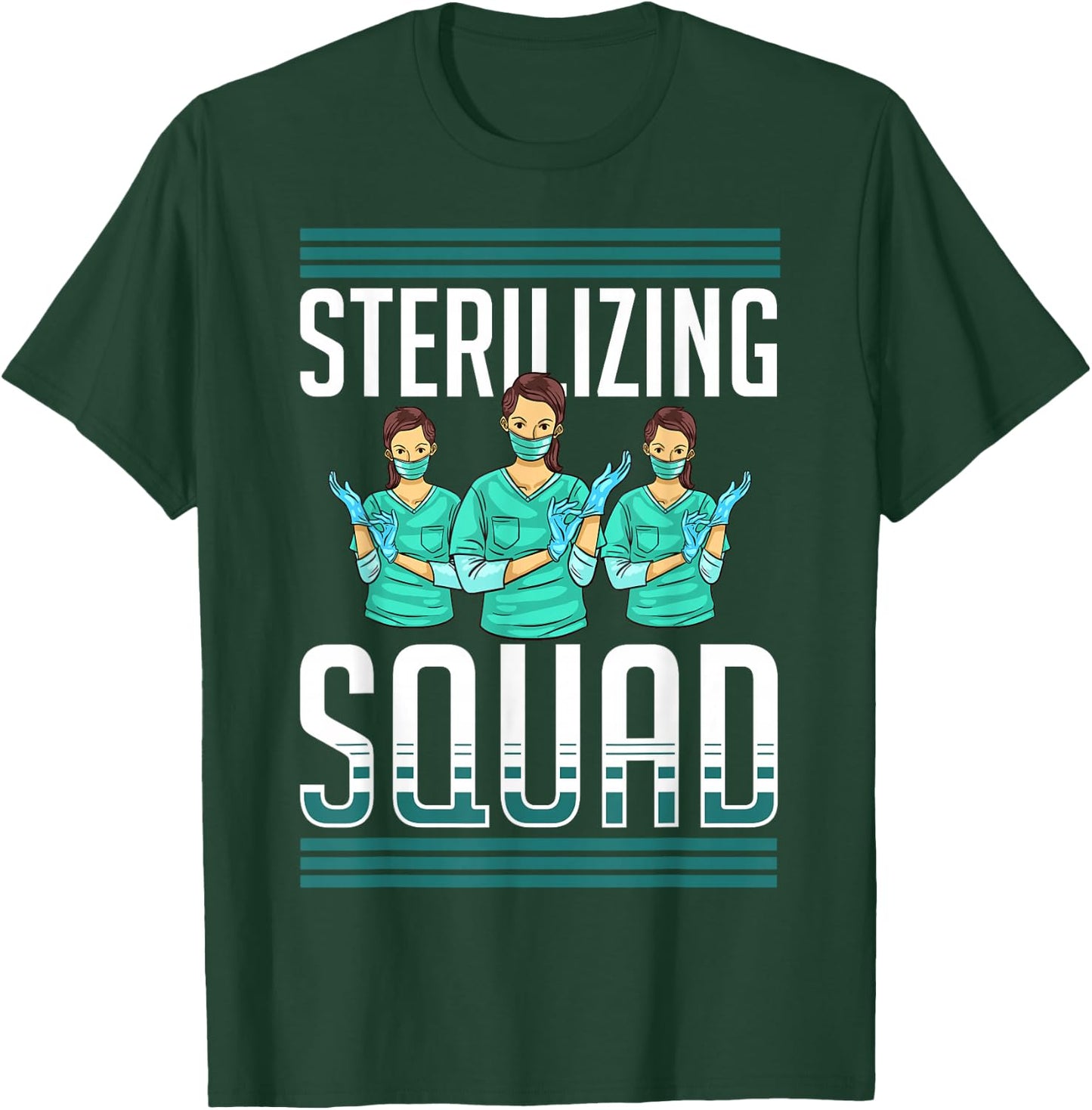 Sterile Processing Technician Instruments Tech Certification T-Shirt - T-Shirt | Forest