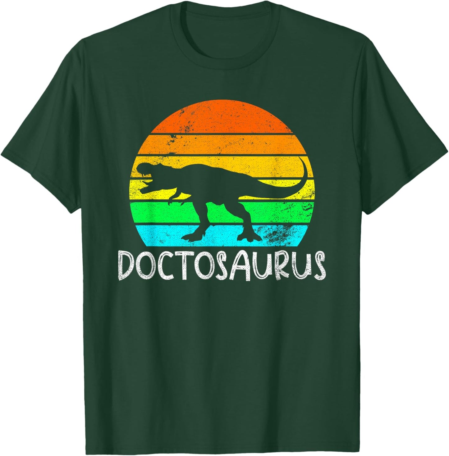 Doctosaurus Dinosaur Doctor T-Shirt - T-Shirt | Forest