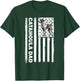 American USA Flag 4th July Catahoula Leopard Dog T-Shirt - T-Shirt | Forest