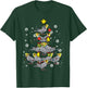 Cockatiel Christmas Tree Bird Cute Xmas Animal Men Women T-Shirt - T-Shirt | Forest