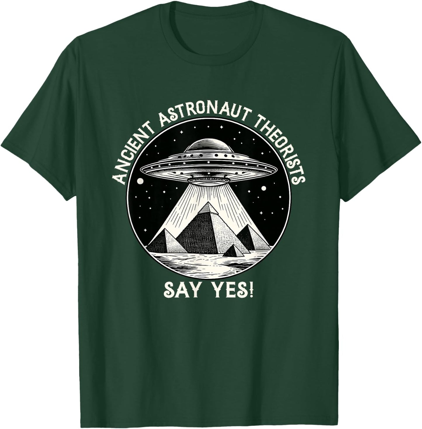 Ancient Astronaut Theorists Flying saucer - Aliens T-Shirt - T-Shirt | Forest