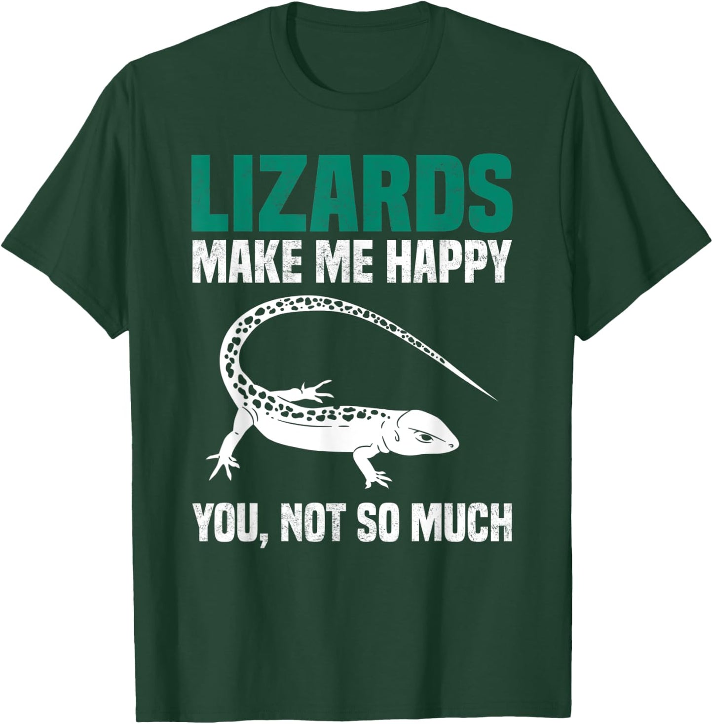 Lizard Shirt Sarcastic Lizard Saying Reptiles Lizard Lover T-Shirt - T-Shirt | Forest