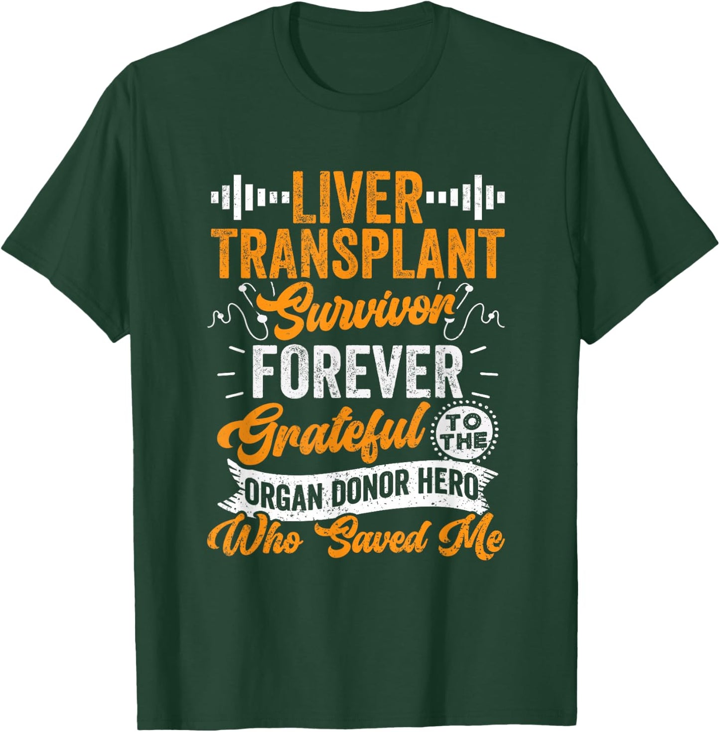 Liver Transplant Survivor Liver Transplant Recovery T-Shirt - T-Shirt | Forest