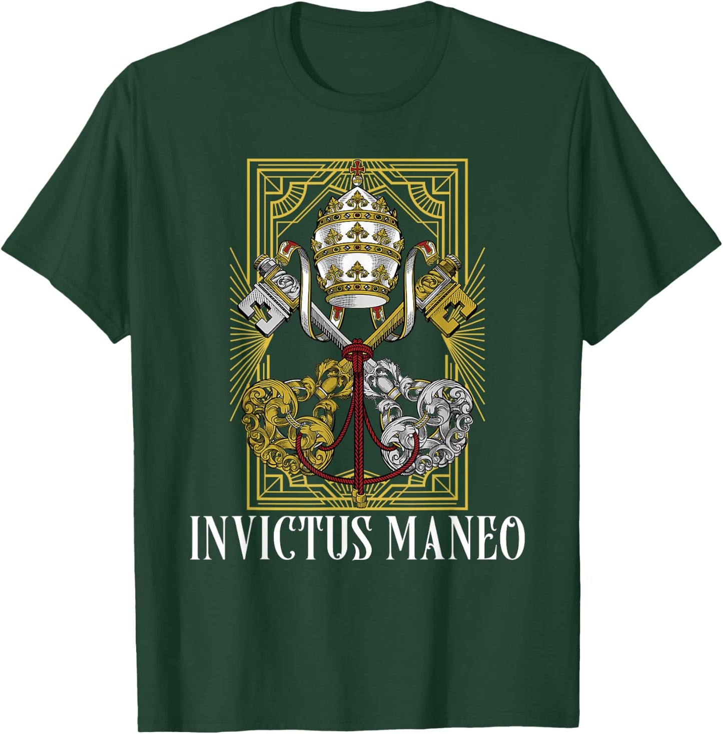 Catholic Holy See Latin Mass Vatican T-Shirt - T-Shirt | Forest