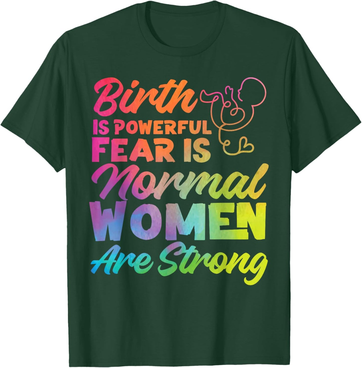 LD Labour And Delivery Nurse Midwife Birth Worker Doula T-Shirt - T-Shirt | Forest