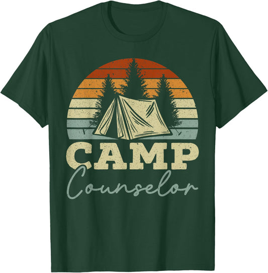 Camp Counselor for a Funny Camper Summer Camp Director Women T-Shirt - T-Shirt | Forest