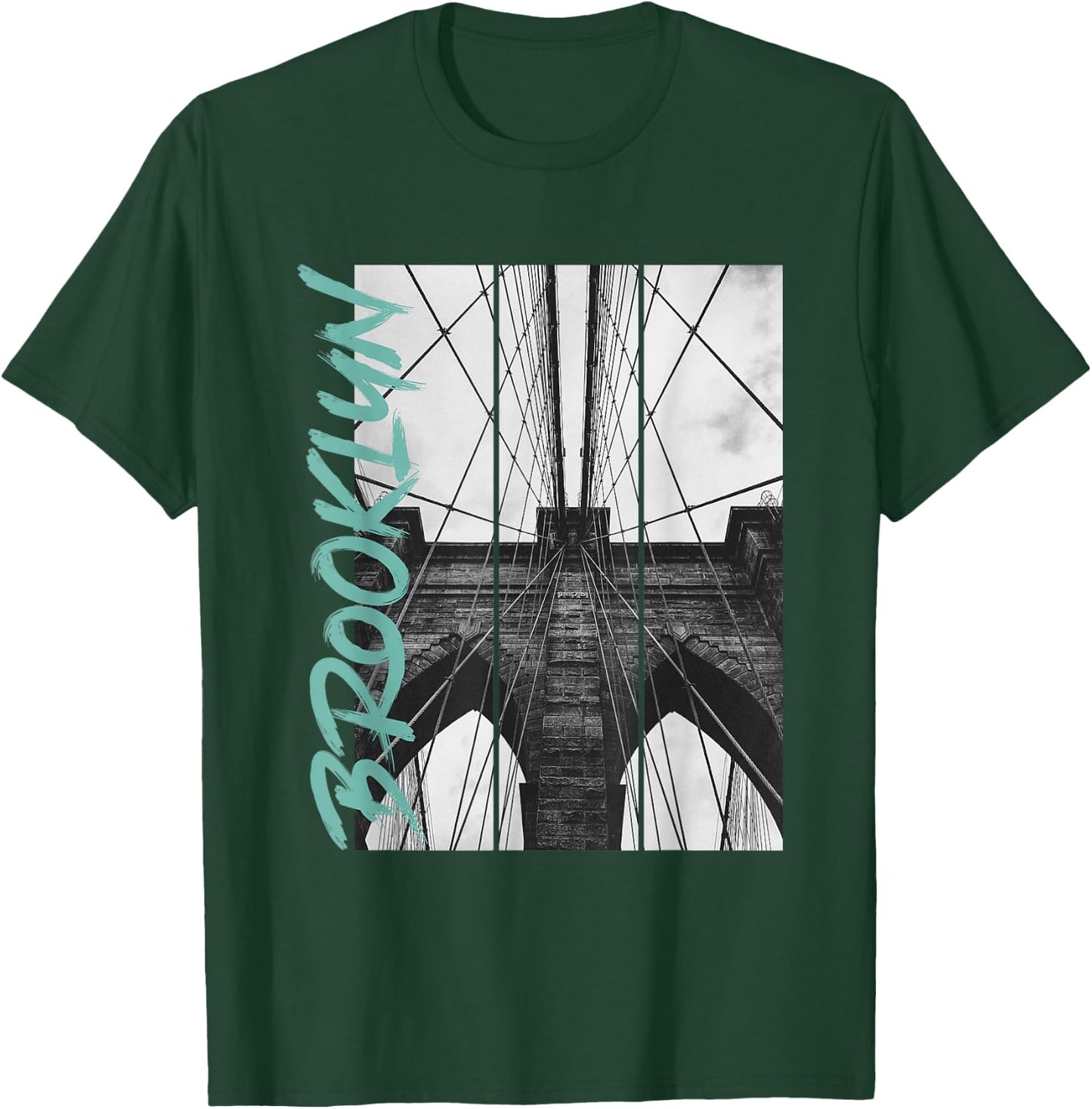 Brooklyn, New York City T-Shirt - T-Shirt | Forest