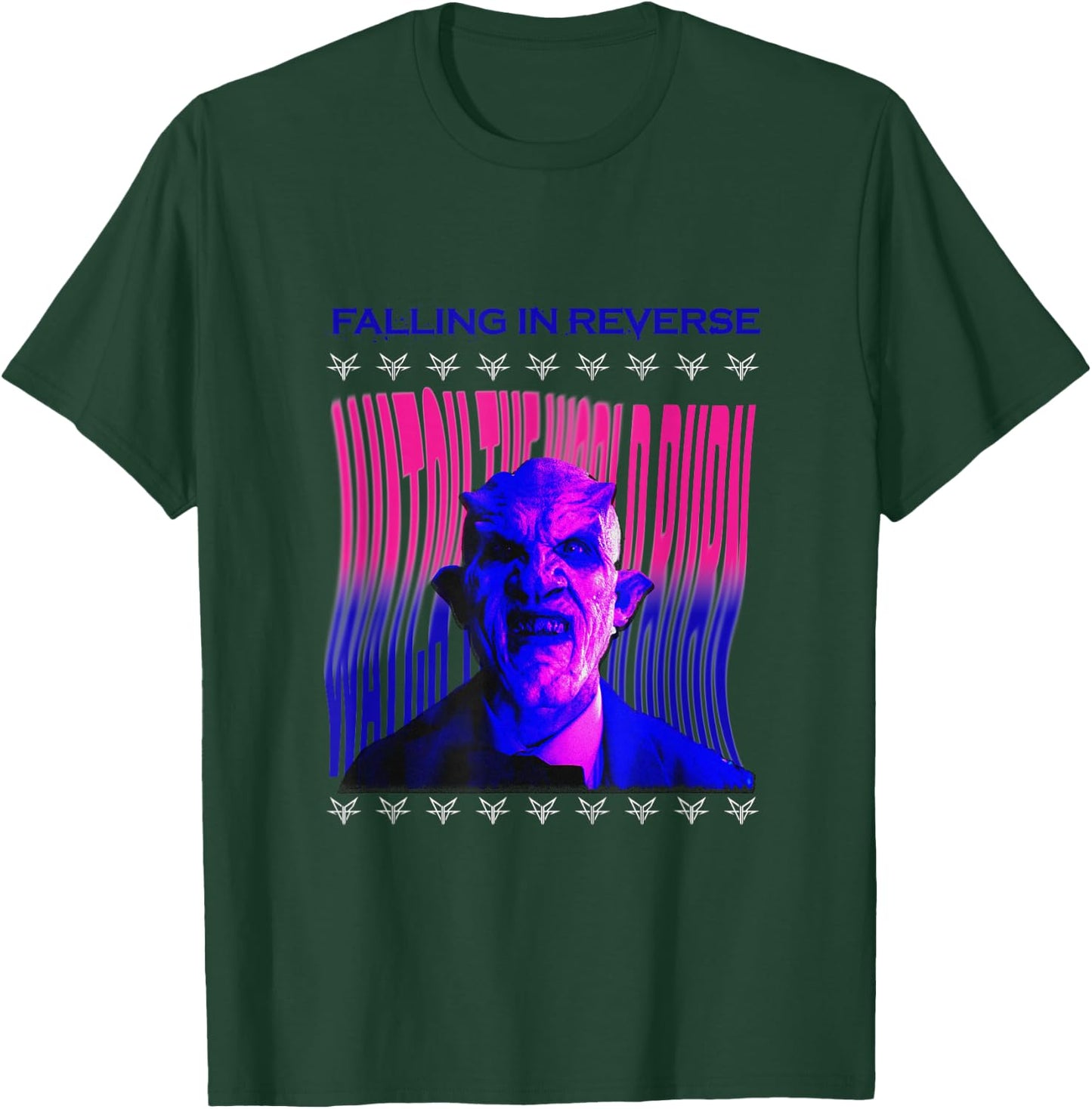 Falling In Reverse - Official Merchandise - Warp T-Shirt - T-Shirt | Forest