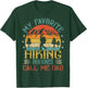 Vintage My Favorite Hiking Buddies Call Me Dad Father's Day T-Shirt - T-Shirt | Forest