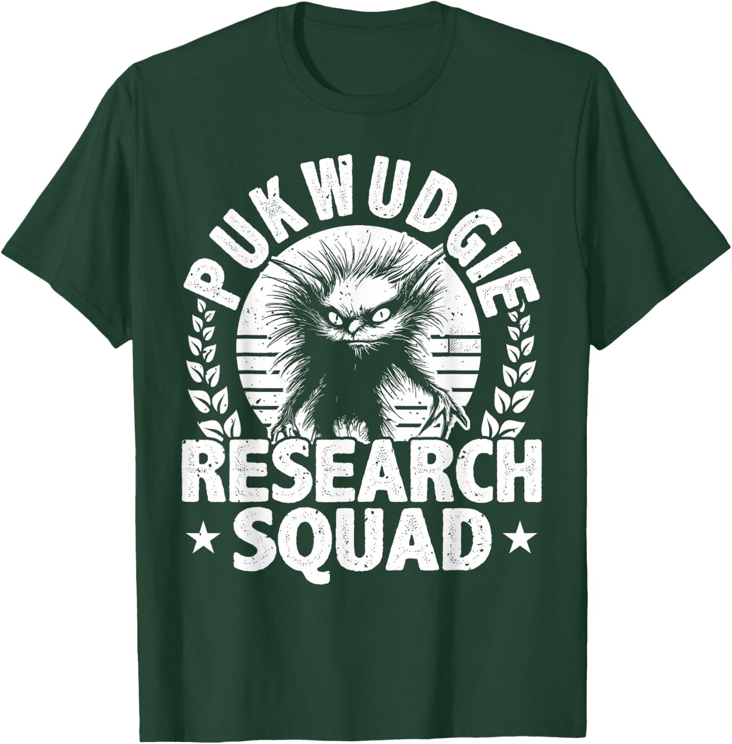 Pukwudgie Cryptid & Folklore Myths For A Cryptozoologist T-Shirt - T-Shirt | Forest