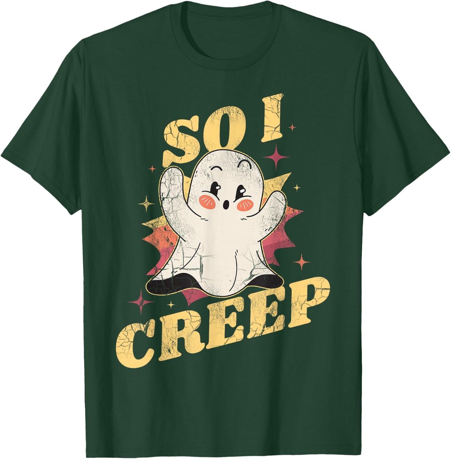 Halloween So I Creep T-Shirt - T-Shirt | Forest