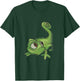 Kids Disney Tangled Pascal Adorable Chameleon Color Sketch Icon T-Shirt - T-Shirt | Forest