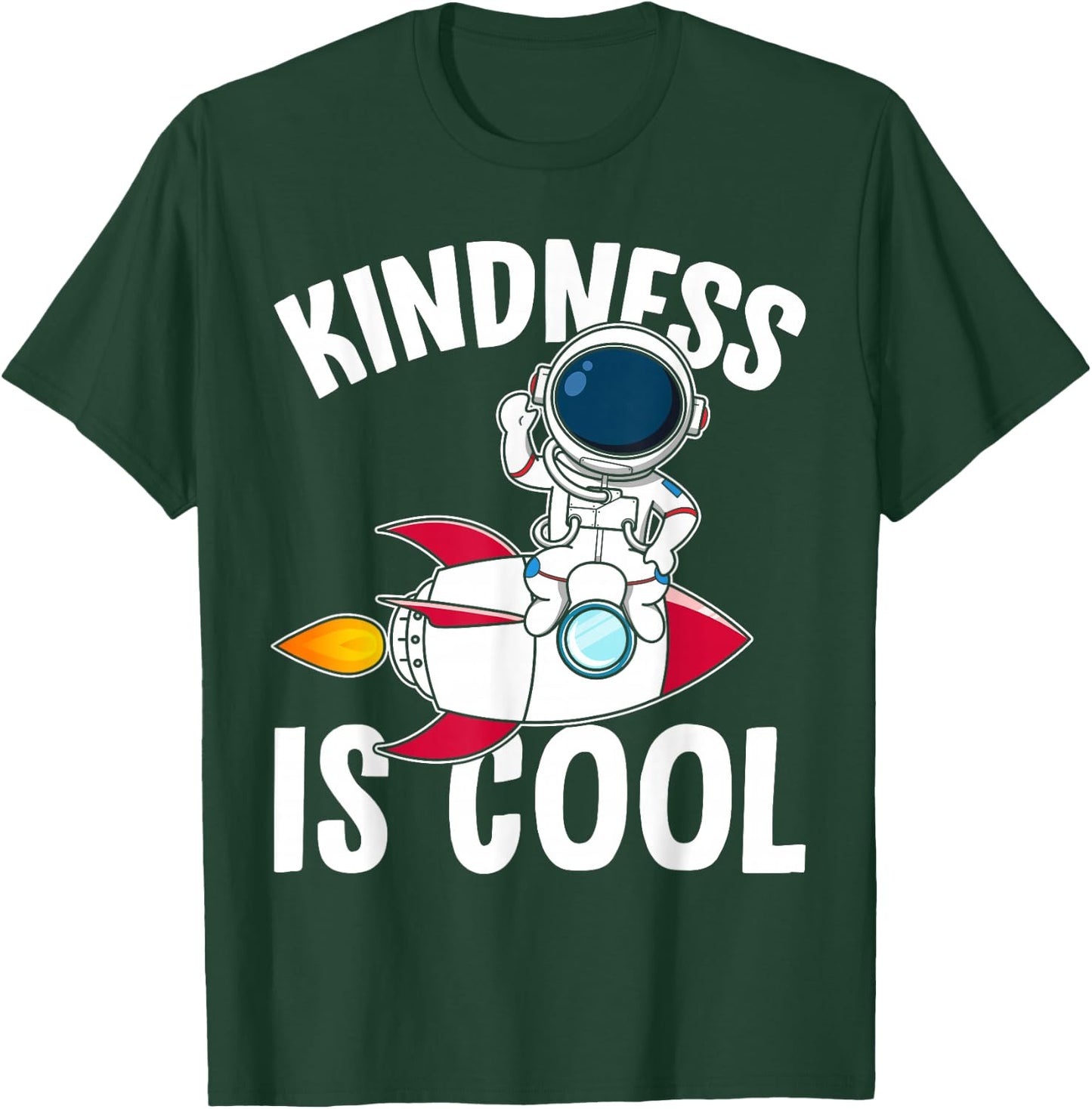 Be Kind Kids Kindness is Cool Boys T-Shirt - T-Shirt | Forest
