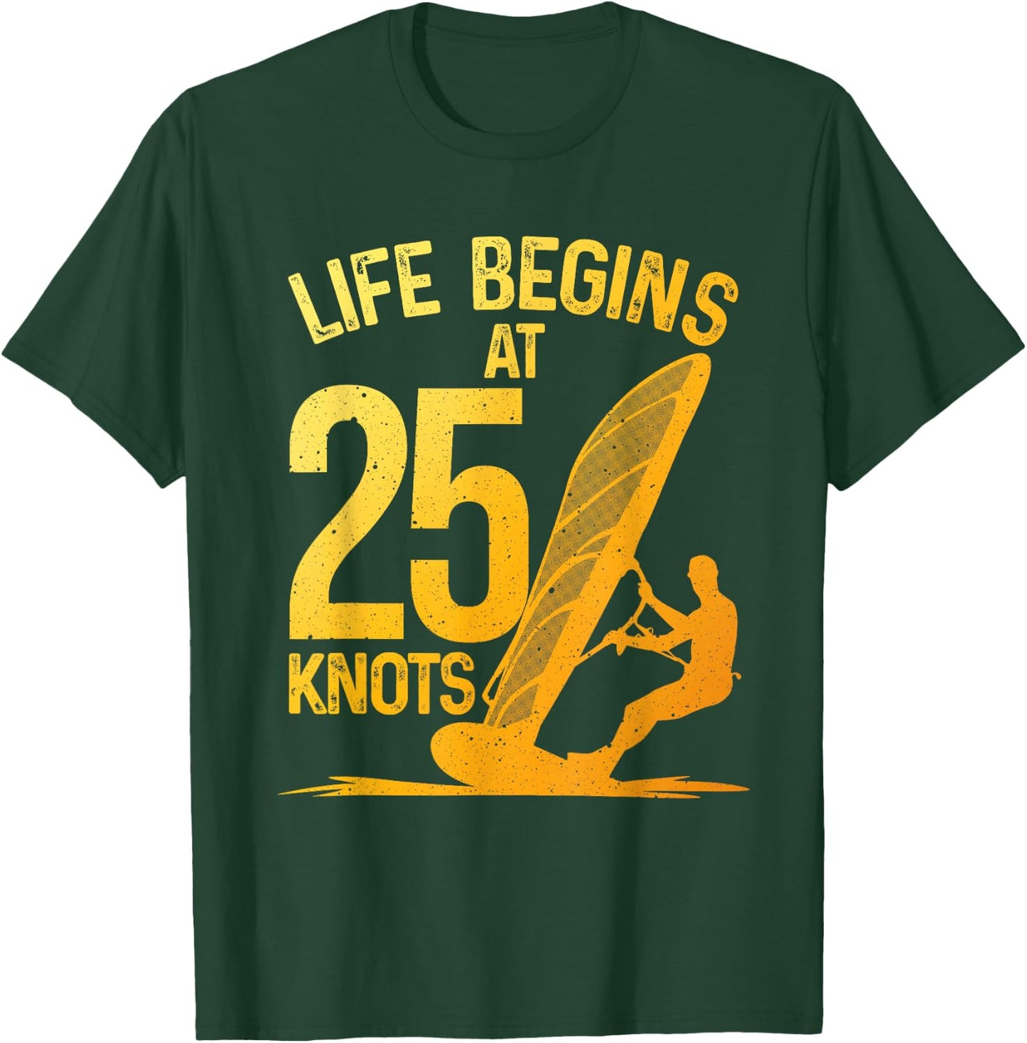 Funny Windsurfing Art Women Wind Surfing Windsurfer T-Shirt - T-Shirt | Forest