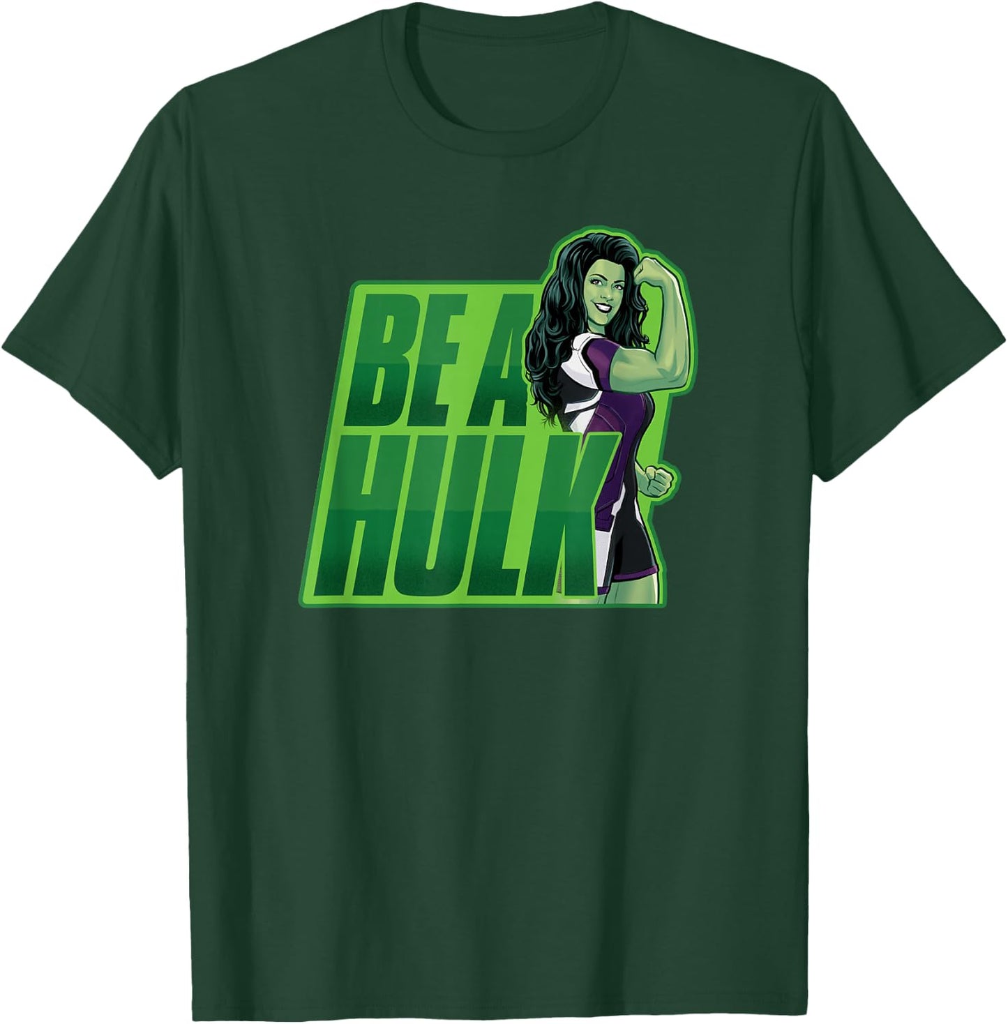 Marvel She-Hulk Be A Hulk Jennifer Walters Power Pose T-Shirt - T-Shirt | Forest