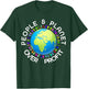 People And Planet Over Profit T-Shirt - T-Shirt | Forest