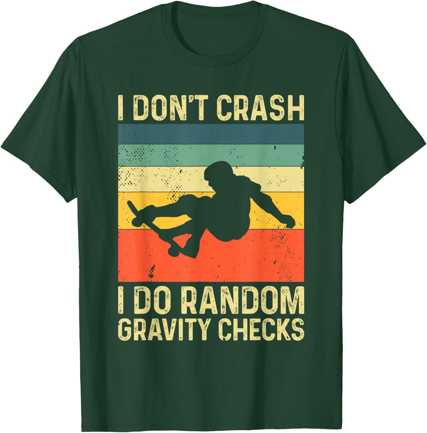 Cool Skateboard Art Women Skateboarding Skate Board T-Shirt - T-Shirt | Forest