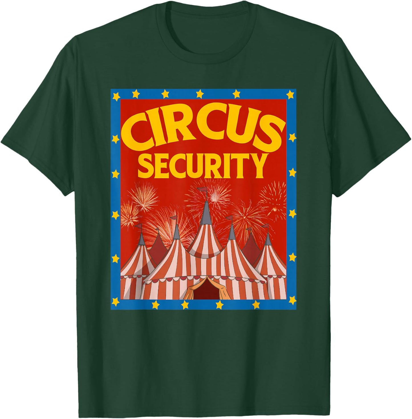 Circus Party Gift Acrobat Funny Clown Lion Fire Ring T-Shirt - T-Shirt | Forest