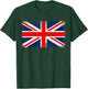 Union Jack Flag United Kingdom Great Britain England British T-Shirt - T-Shirt | Forest