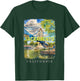 Sacramento California CA Riverfront Charm SD646 T-Shirt - T-Shirt | Forest